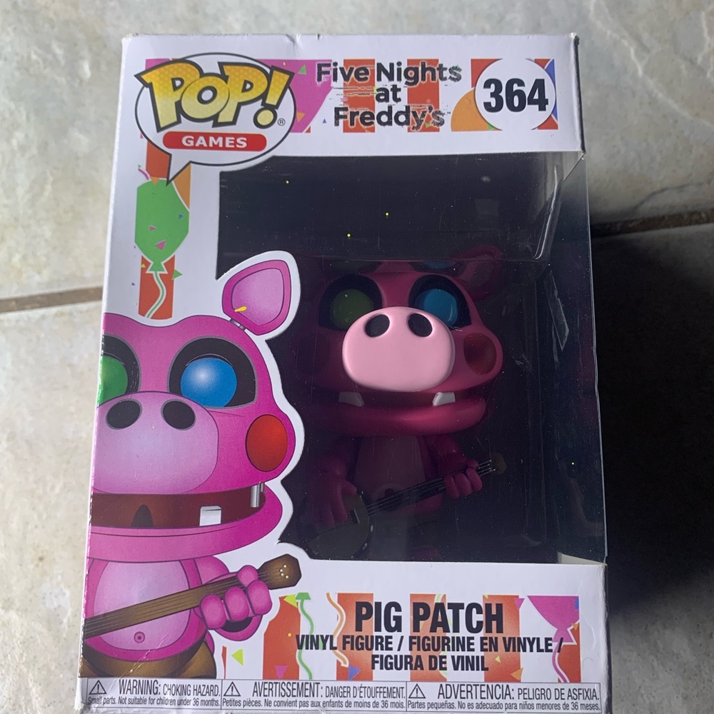 Five Nights at Freddy’s Funko pop pig patch